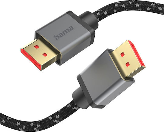 HAMA Cablu DisplayPort - DisplayPort 2m Negru (00200505)
