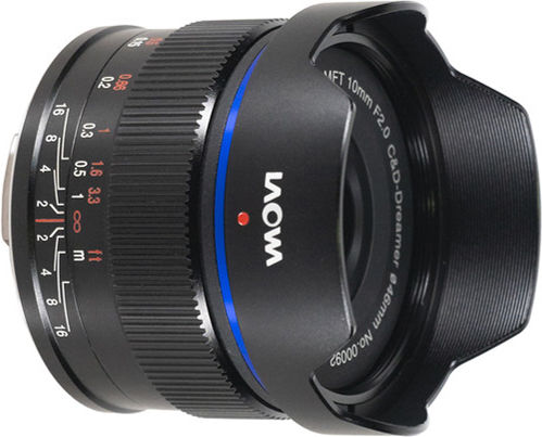 Laowa Φωτογραφικός Φακός Laowa C&D-Dreamer 10 mm f/2.0 Zero-D Σταθερός για Micro Four Thirds (MFT) Mount Μαύρος