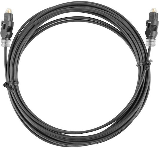 Lanberg 3m TOS male Optical Cable (CA-TOSL-10CC-0030-BK)