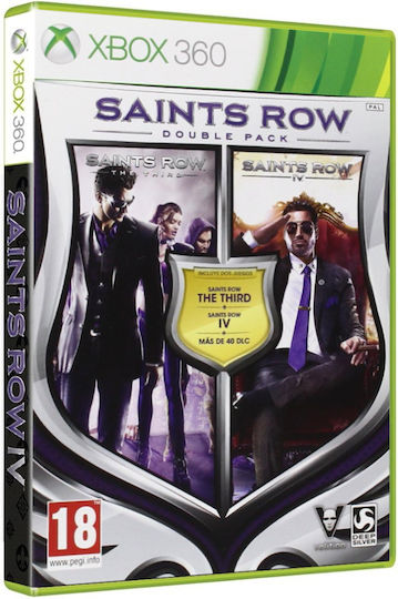 Pachet Dublu Saints Row Xbox 360