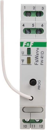 F&f Radio Single Pole Relay Din Mounting 85-265v Ac Dc Multifunctional Fw-r1d-p