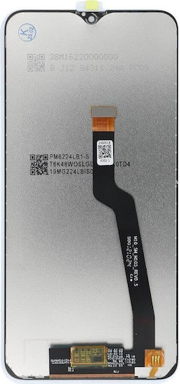Οθόνη mit Touch-Mechanismus für SAMSUNG A10 A105F A105M A105G (Schwarz)