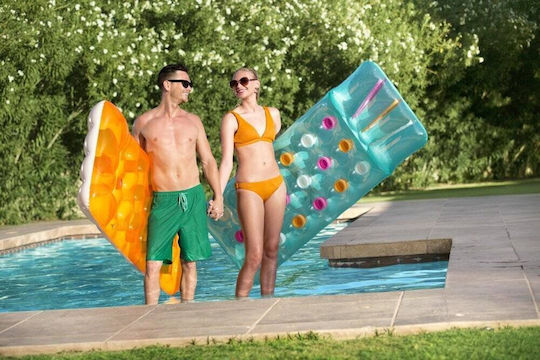 Bestway Inflatable Beach Mattress Yellow 188x71cm