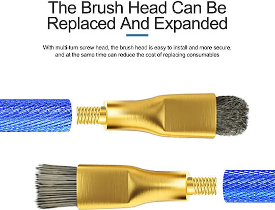 Sunshine Cleaning Tool Ss-022d For Mobile Phone Repairs 2x Brushes Cleaning Tool For Mobile Phone Repair Service