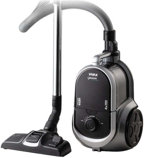 Vivax VCC-8004AB Aspirator 800W cu bol 2.5lt Neagră