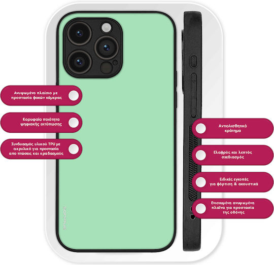 Sonique Colorbloc Series Case for Xiaomi Poco F5 5G Mint