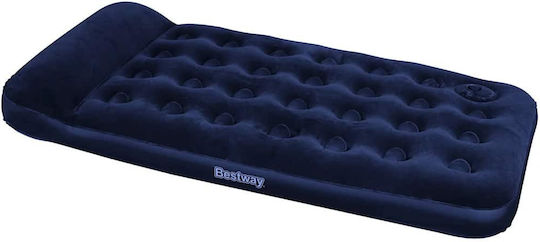 Bestway Надуваем Матрак Единичен с Вградена Помпа 188x99x28εκ. Син