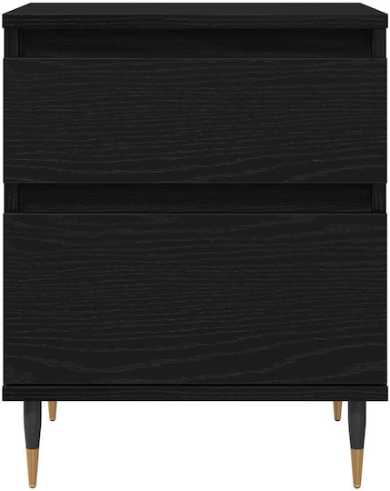 Комод Дървен Black oak 40x35x50см