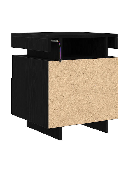 Nachttische Black oak 2Stück 40x39x48.5cm