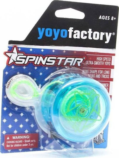 Yoyofactory Γιογιό Πλαστικό Ρουλεμάν Yoyofactory Spinstar Blue