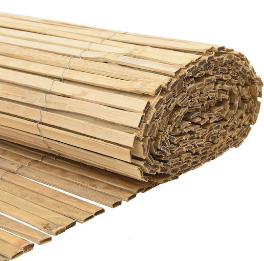 vidaXL Καλαμωτή με Ολόκληρο Καλάμι Μπαμπού 1.8x4m 42006504