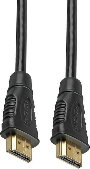 PremiumCord HDMI 1.4 High Speed 1080p 120Hz Cable HDMI Male - HDMI Male 1m Black