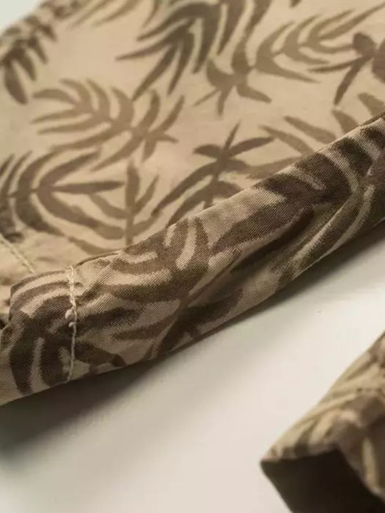 Kids' Shorts/Bermudas Fabric Beige