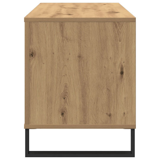 vidaXL Wood Hi-Fi Furniture Brown 38x100x48cm