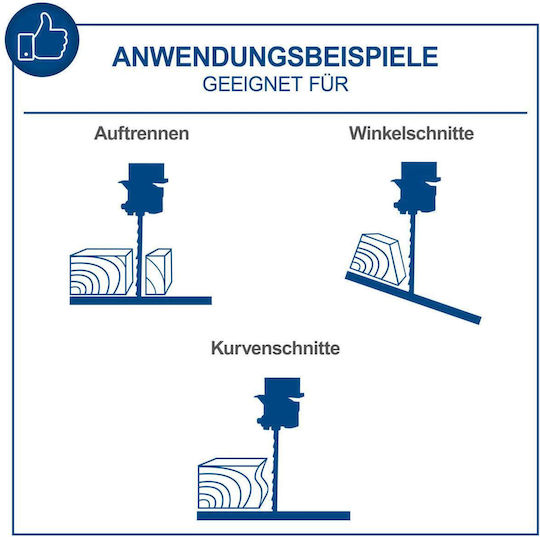 Scheppach Bandsäge HBS25 mit Leistung 350 Watt