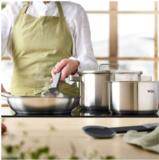 Woll Pan made of Stainless Steel with Non-Stick Coating 28cm