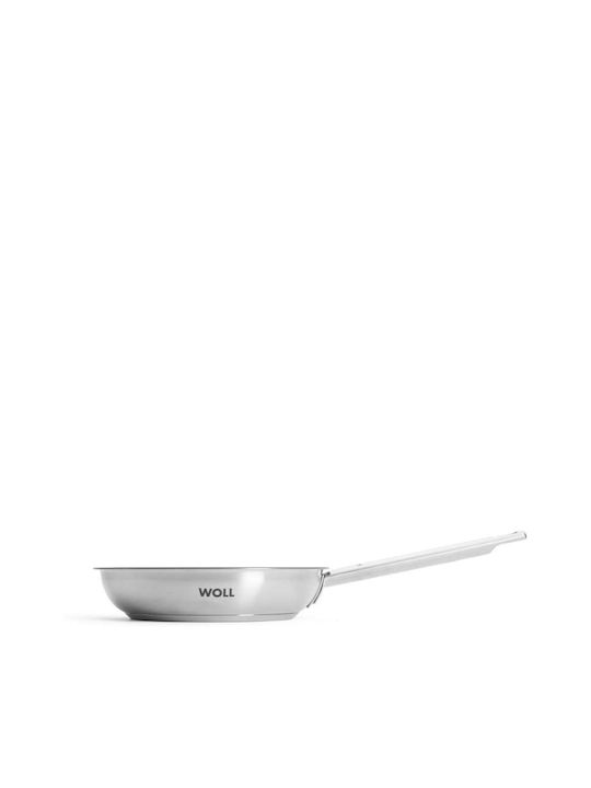 Woll Pan made of Stainless Steel with Non-Stick Coating 24cm