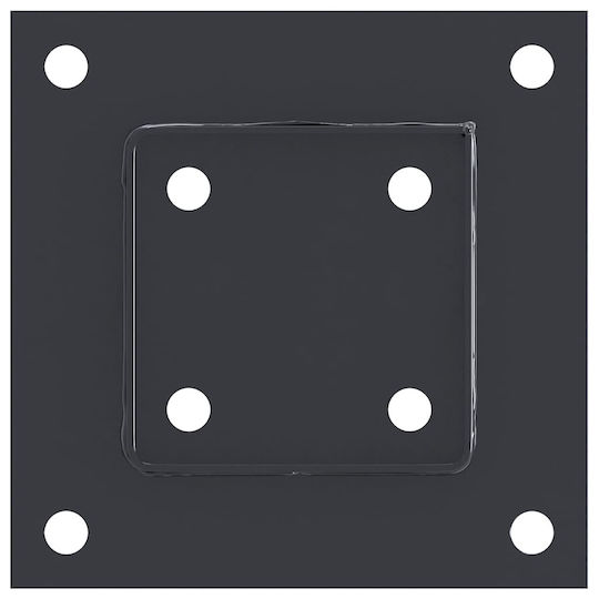 vidaXL Βάση για Πέργκολα από Ξύλο 8.1x8.1cm 12τμχ