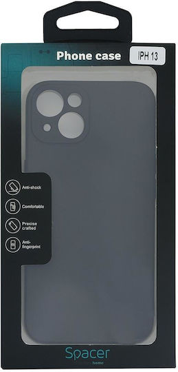 Spacer Back Cover Σιλικόνης 1.5mm Μαύρο (iPhone 13)