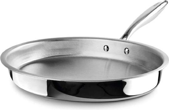 Ibili Triply Natural Pan Made of Stainless Steel with Non-Stick Coating
