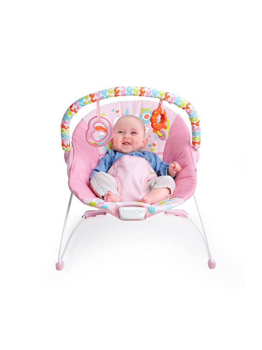 Bright Starts Manual Baby Relax Fanciful Fantasy Pink