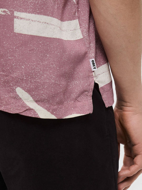 Jacques Woven T-shirt Mauve