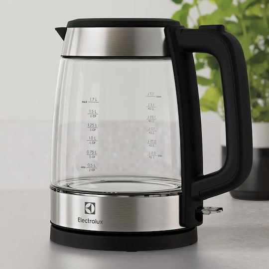 Electrolux Βραστήρας Ταξιδίου 1.7lt 2200W Γκρι