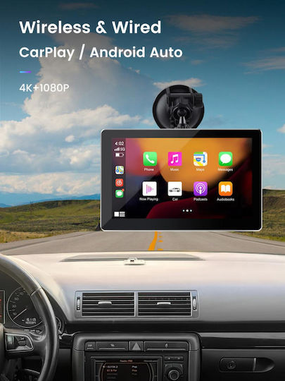 Ecran Multimedia 7" Pentru Tabloul De Bord Auto Cu Apple CarPlay Android Auto Bluetooth GPS