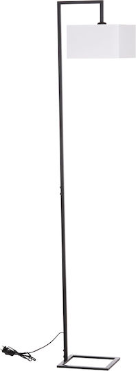 HomeMarkt Floor Lamp H170xW1cm. with Socket for Bulb E27 Black