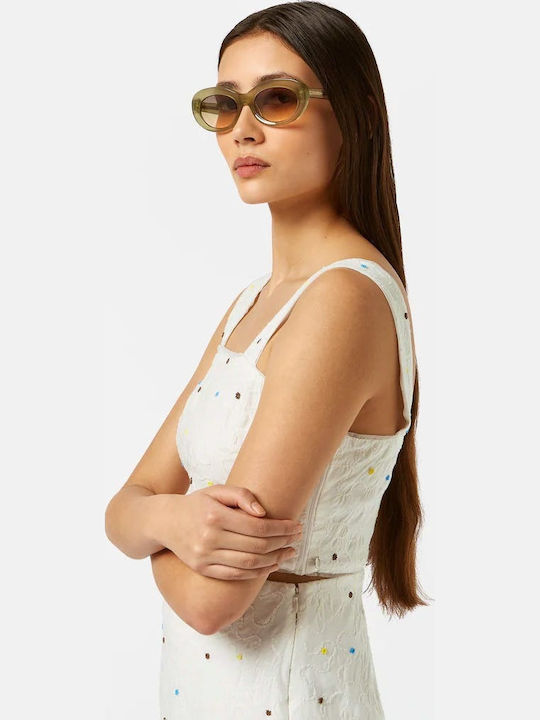 Γυναικείο Crop Top Άσπρο