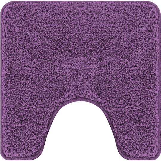 vidaXL Non-Slip Bath Mats Set Microfiber 4019862 Purple 2pcs