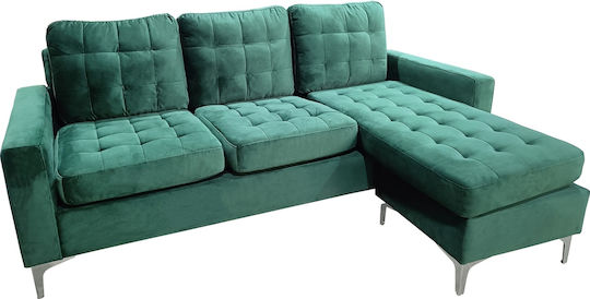 Blaze Ecke Sofa mit Umkehrbarer Winkel Grün 190x128x82cm