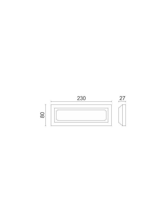 Spot Light Lampă De Tavan Led Încorporat 3.8W Etanșă Spot Light Lampă De Tavan Led Încorporat 3.8W Etanșă