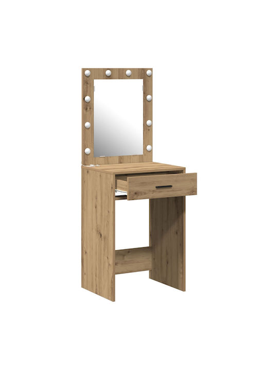 Тоалетна за грим Walnut с Огледало 50x41x135бр