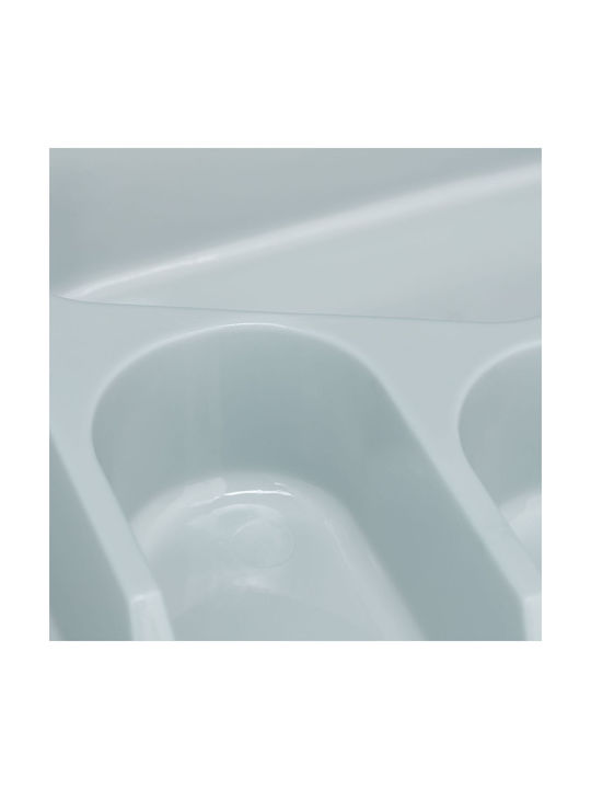 Relaxdays Drawer Cutlery Tray Plastic 33x25x4cm