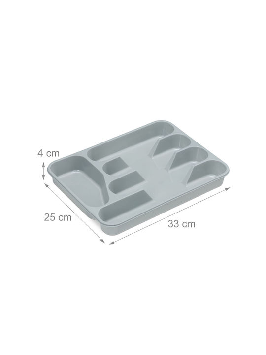 Relaxdays Drawer Cutlery Tray Plastic 33x25x4cm
