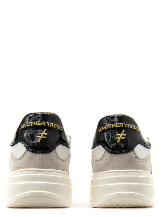 Sneakers Γκρι-λευκο-μαυρο