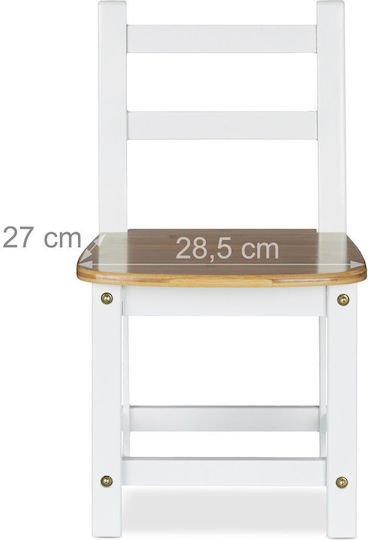 Scaun Albă 50x28.5x28buc 1buc
