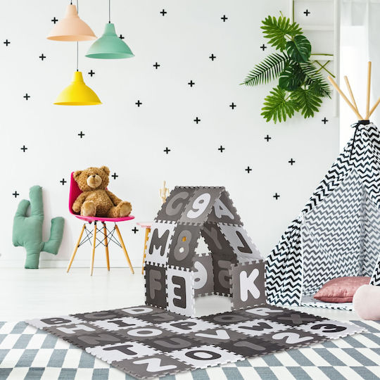 Relaxdays Kinderbodenpuzzle 60Stück
