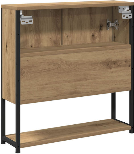 vidaXL Rectangular Bathroom Mirror made of Stainless Steel 60x16cm Brown
