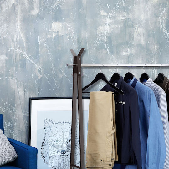 Relaxdays Umeraș pentru Dulap pentru pantaloni Lemn Neagră 30buc