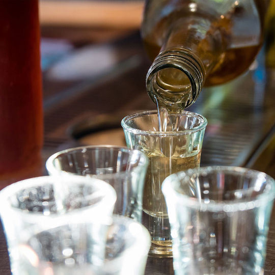 Relaxdays Pahare de shot din Sticlă 40ml 6buc