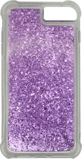Vivid Liquid Silicone Back Cover Purple for iPhone 6/6s and Realme 6 / 6s
