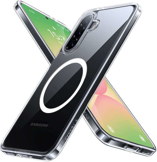 Torras Diamond Umschlag Rückseite Silikon Transparent (Galaxy A56)