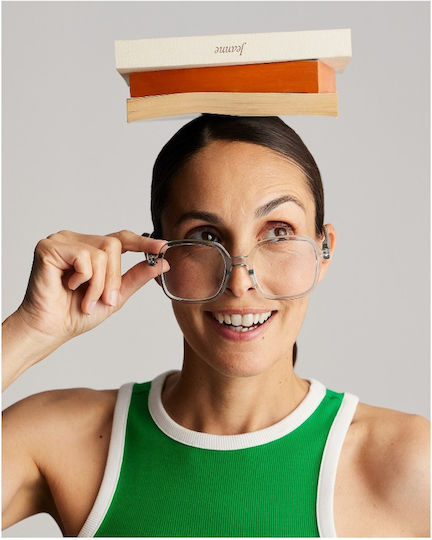 Izipizi Women's Reading Glasses +1.00 in Transparent color