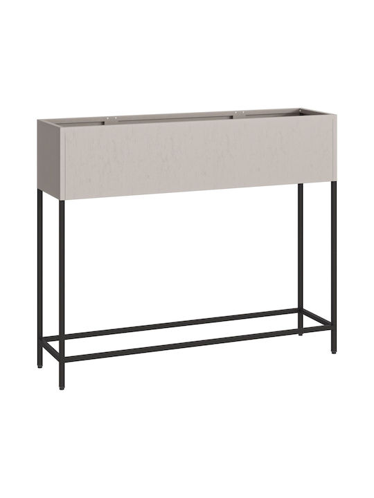 vidaXL Γλάστρα Μεταλλική Brown 100x26x82εκ.