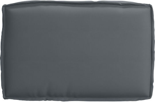 vidaXL Μαξιλάρι για Παγκάκι Παλέτας Ανθρακί 40x60εκ.