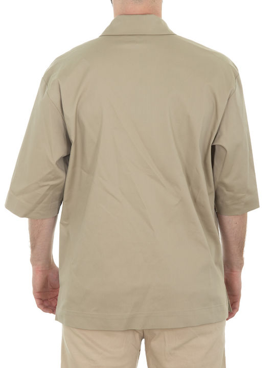 Μακρυμάνικo Πουκάμισο Beige Khaki
