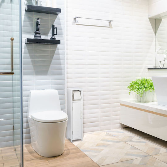 Relaxdays Suport de hârtie Albă 4052025455194