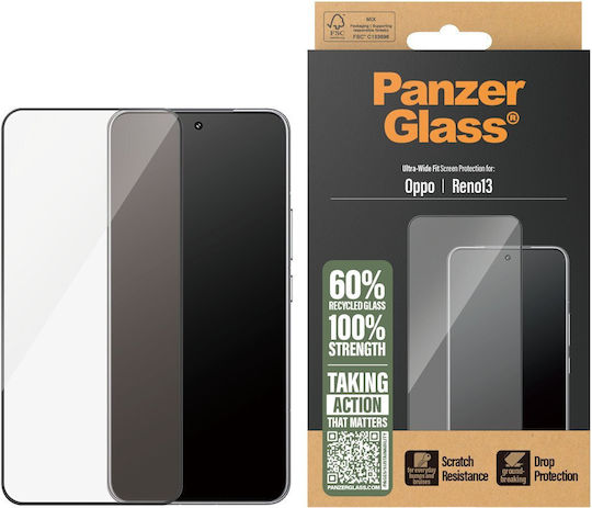 PanzerGlass Gehärtetes Glas Oppo Reno13